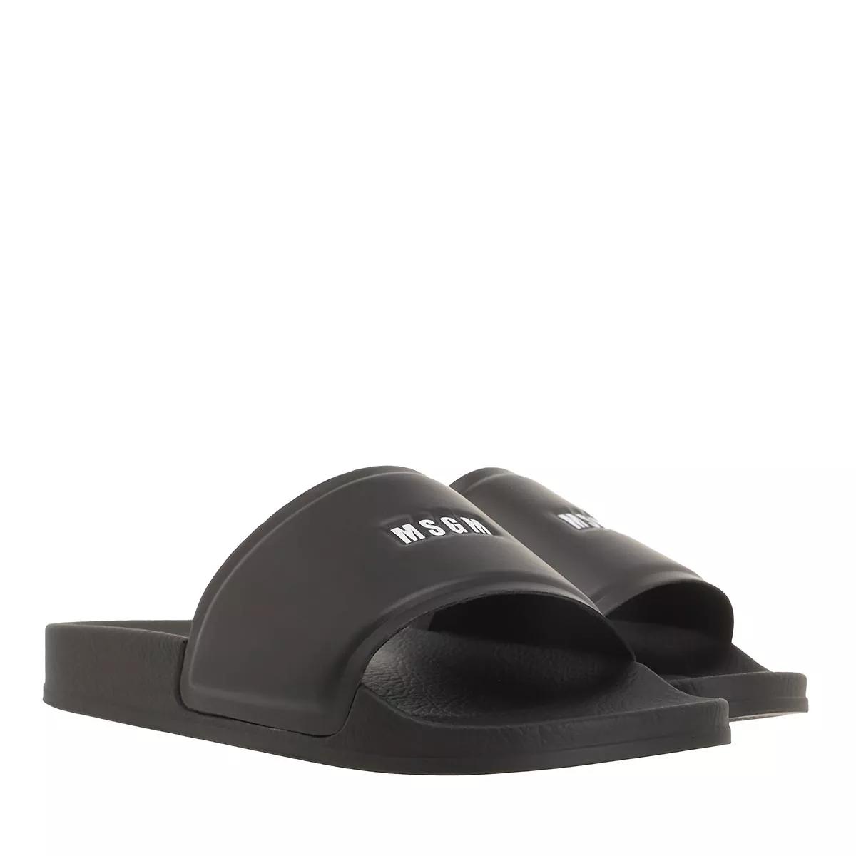 MSGM Sandalen & Sandaletten - Slides - Gr. 36 (EU) - in Schwarz - für Damen