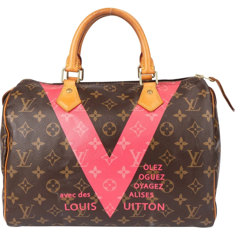 Louis Vuitton Tote Louis Vuitton Canvas Monogram Limited V Granata Sp braun