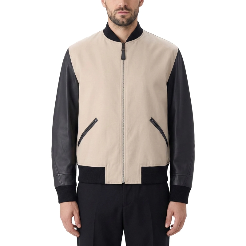 Givenchy Blouson Blouson im Material-Mix beige(Image 2)