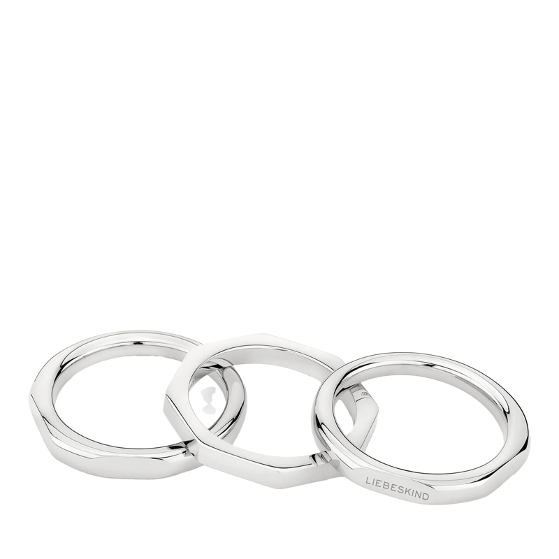 Liebeskind Berlin Ring Edelstahl Urban Chic silber(Image 4)
