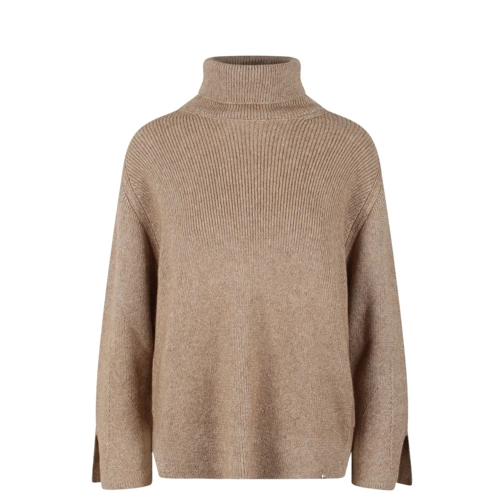 Herno Turtleneck Sweater Brown Pull à col roulé