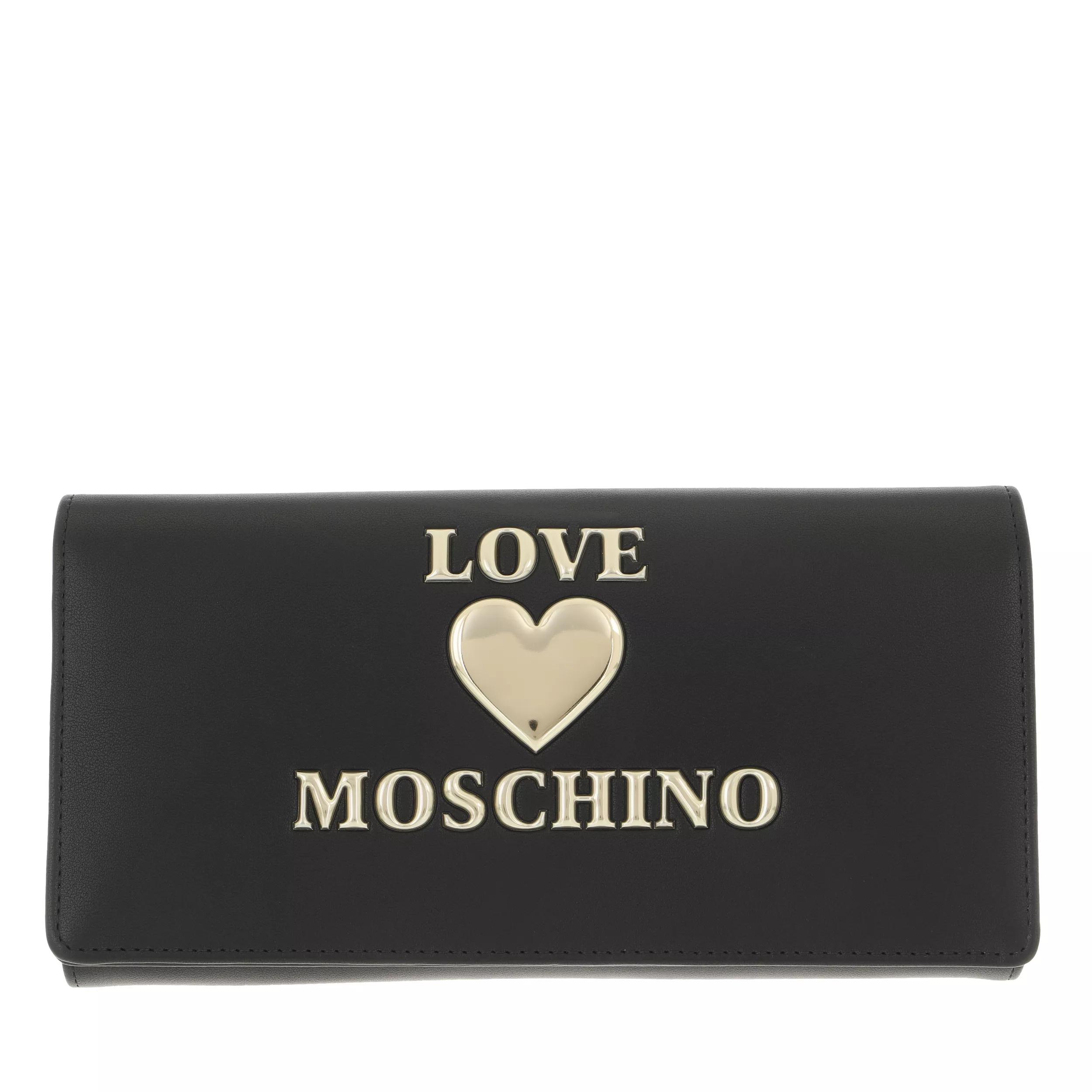 Portafoglio on sale moschino nero