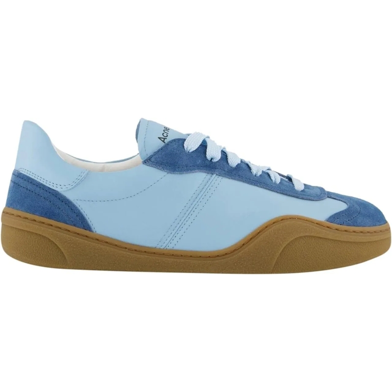 Acne Studios Low-Top-Sneaker Heren Bars Sneaker Blauw blau