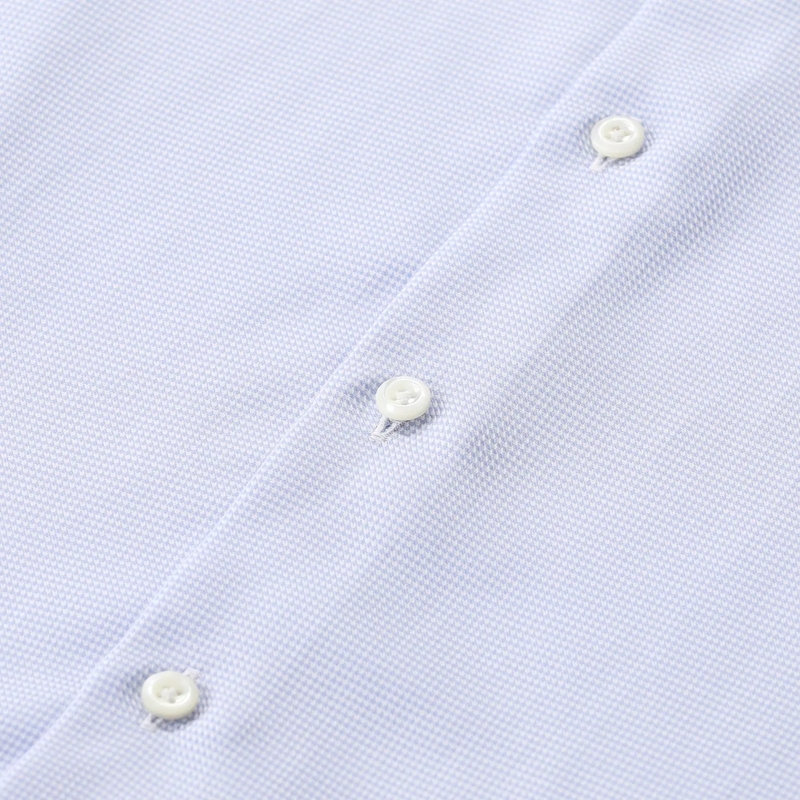 STENSTRÖMS Chemise Regular-Fit Hemd mit Hahnentrittmuster blau(Image 3)