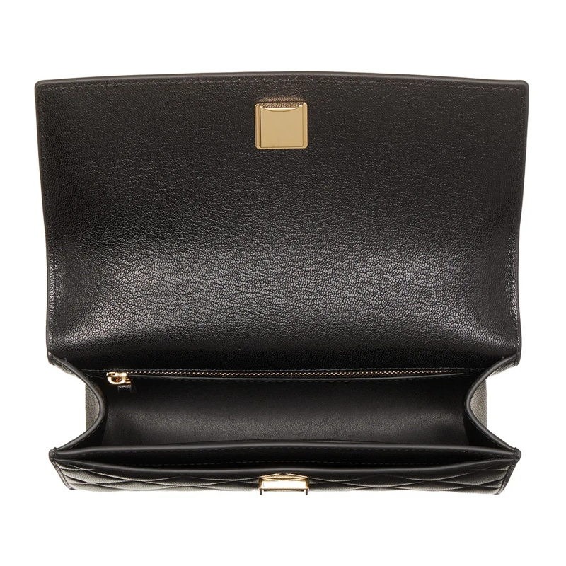 Tory Burch Crossbody Bag Fleming Small Convertible Shoulder Bag Black(Image 5)