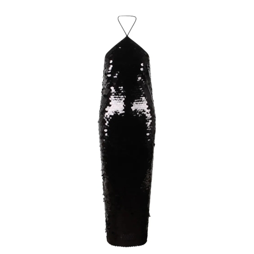 The New Arrivals By Ilkyaz Ozel Abendkleider Blanca In Noire Primitif Dress Black