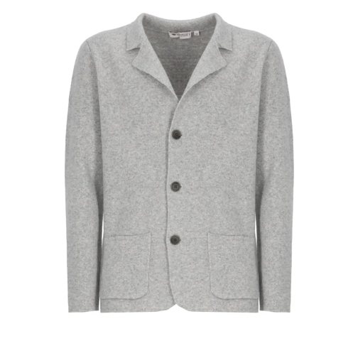 Biarritz1961 Übergangsjacke Wool And Cashmere Jacket Grey