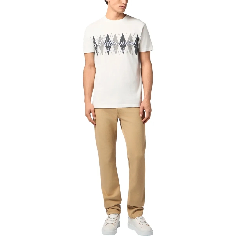 BILLIONAIRE T-Shirt T-Shirt Rundhalsausschnitt Ss weiss(Image 4)