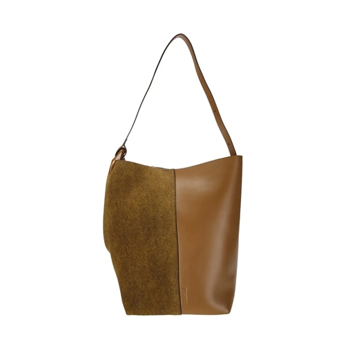 J.W.Anderson Bucket Bag The Jwa Soft Corner Bucket Brown