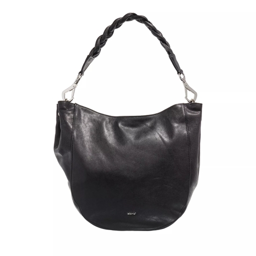 Abro Beutel Black/Nickel Hobo Bag