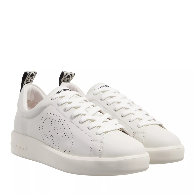 Coccinelle Low-Top-Sneaker Coccinelle Monog Perforee Offwh/Noir-Ecru