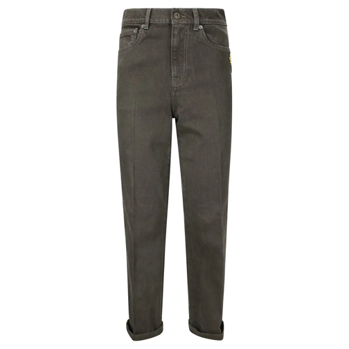 J.W.Anderson Jeans Jeans With Cuff And Patch Grey