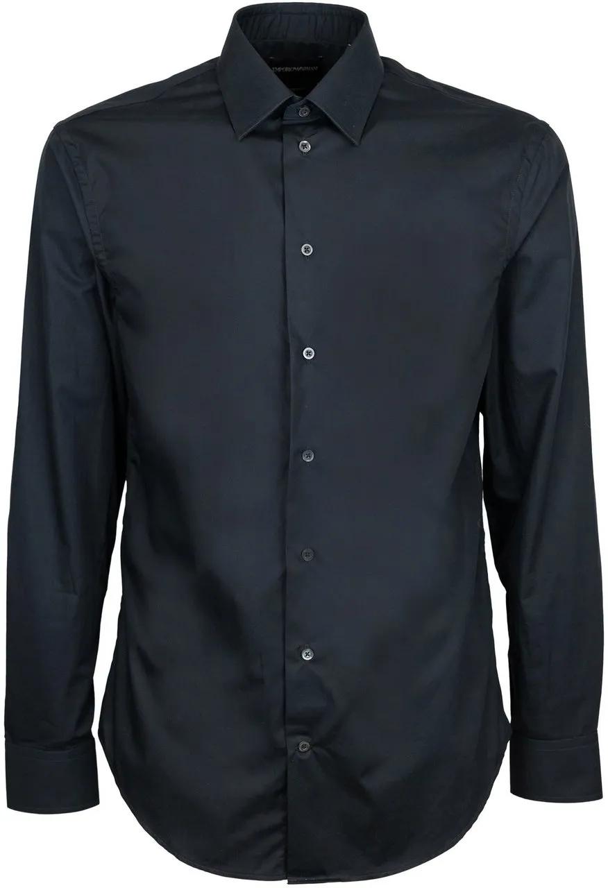 Thumbnail - Emporio Armani - Shirts Black - Größe 45 - schwarz