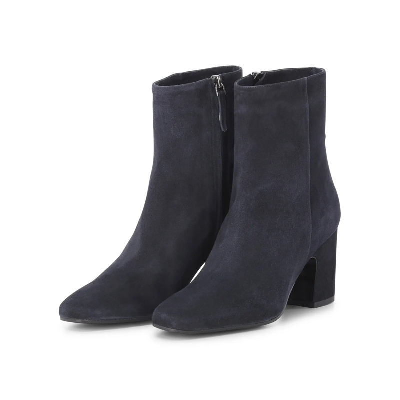 Jubile' Schnürschuhe Stiefeletten mit Absatz blau