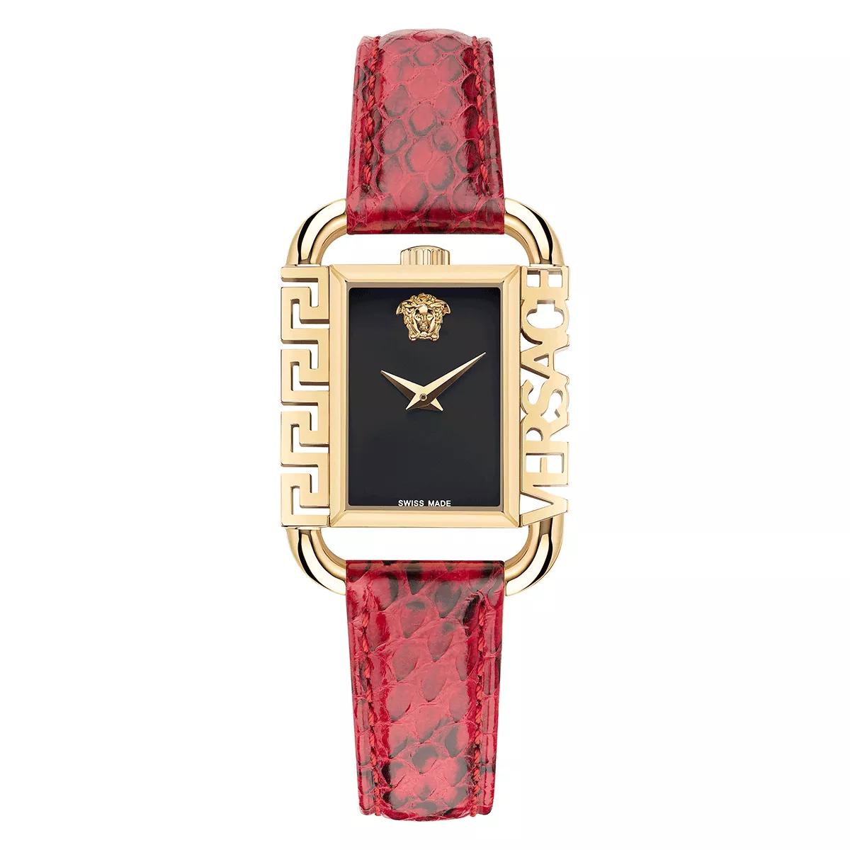 Red versace online watch