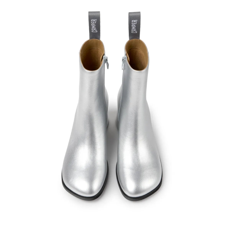 Camper Stiefel Stiefeletten Kora- Zertifikat der Leather Workin mittel-grau(Image 5)