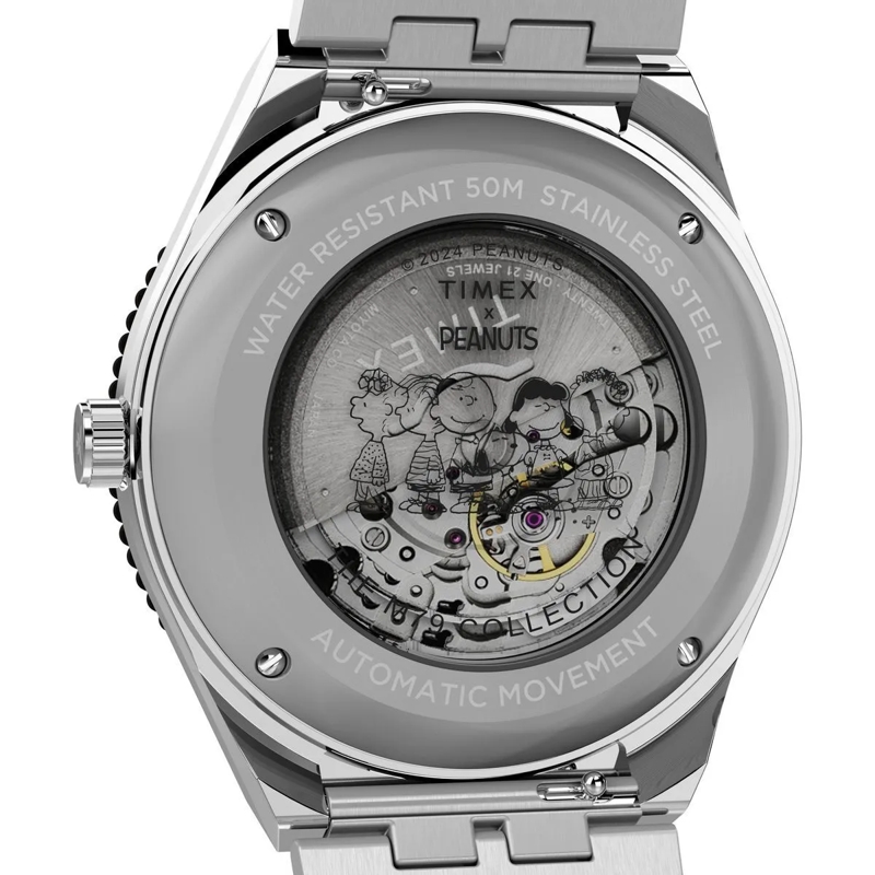 Timex Automatikuhr Automatische Uhr M79 Automatic X Peanuts silber(Image 4)