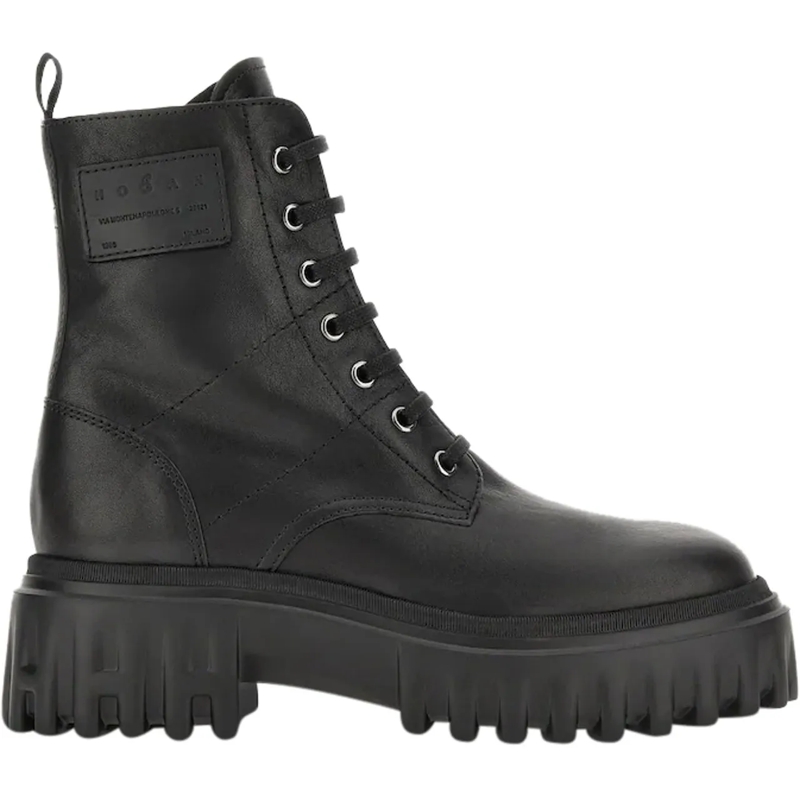Hogan Bottes Boots Black schwarz