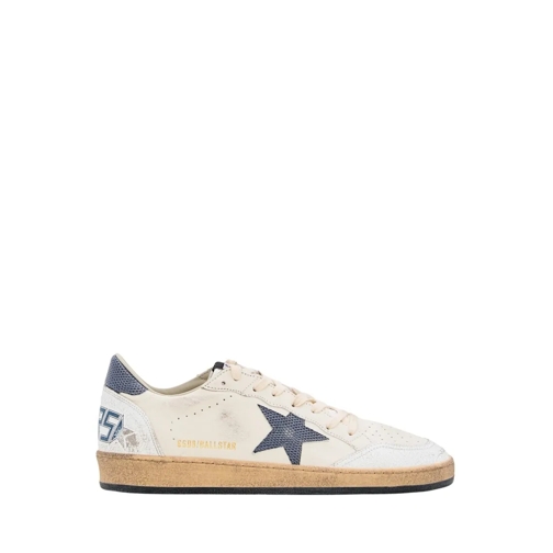 Golden Goose Low-Top Sneaker Ballstar Nappa Upper Crack Toe Neutrals