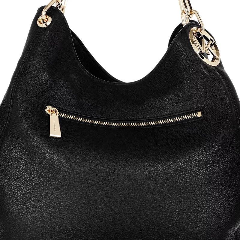 MICHAEL Michael Kors Tote Lg Chain Shldr Tote Black(Image 6)