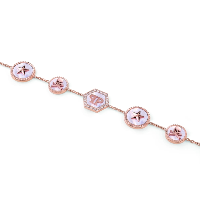 Philipp Plein Armband Armband Plein Mini Logo rosa(Image 3)