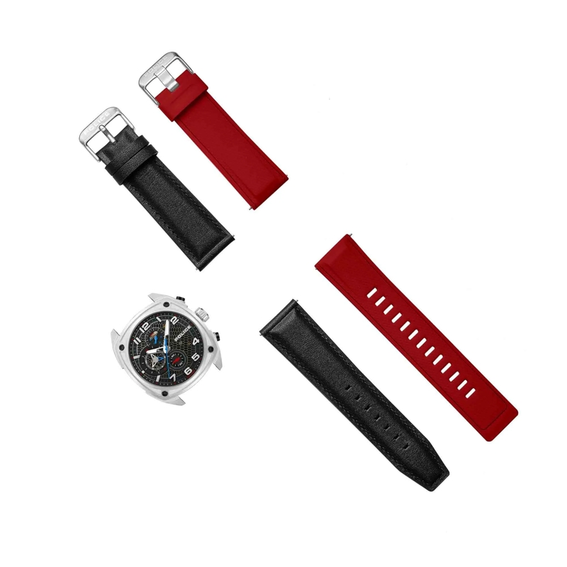 Police Automatikuhr Quarzuhr Portland schwarz(Image 6)