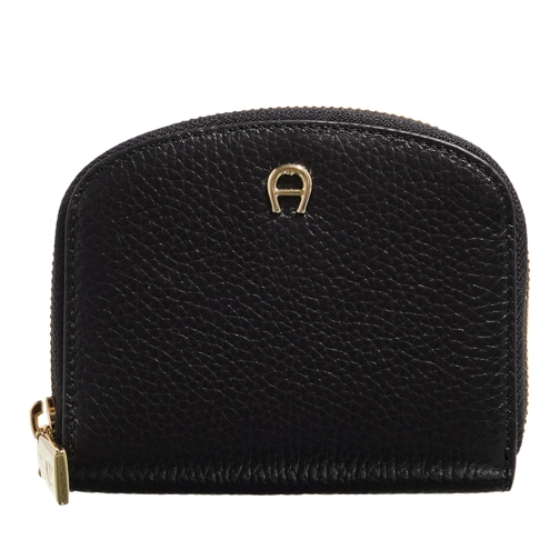 AIGNER Zip-Around Wallet Diadora Black