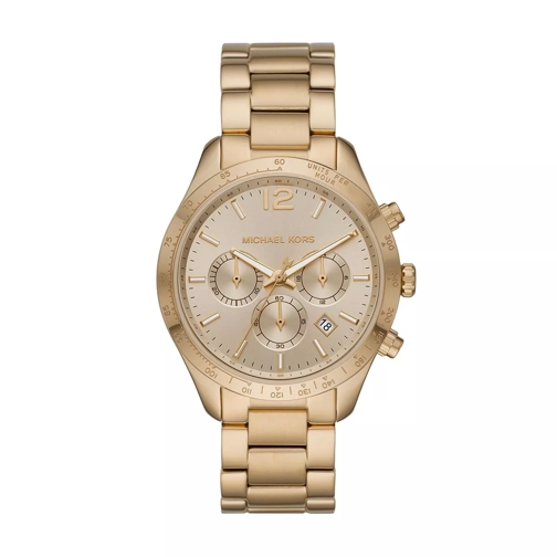 Michael Kors Layton Jetset Watch Gold Chronographe
