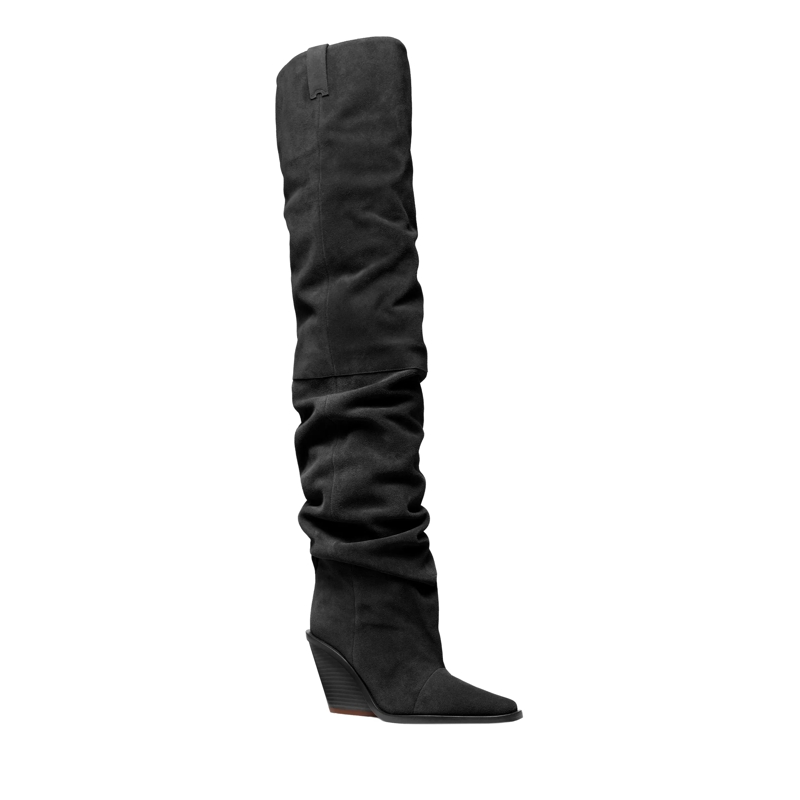 MICHAEL Michael Kors Overknee laarzen Noemie Otk Heeled Boot Black(Image 2)