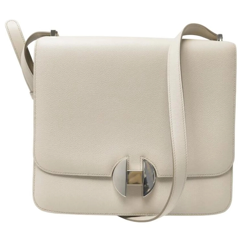 Hermès Crossbody Bag NEUE HERMES HANDTASCHE 2002-26 EVERCOLOR-LEDER BET beige