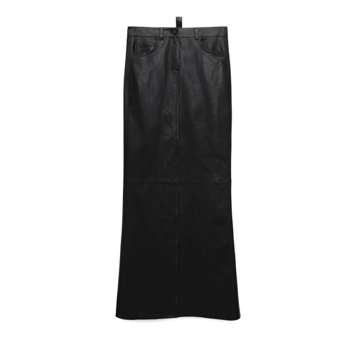 Dorothee Schumacher Maxi Rokken SLEEK STATEMENT SKIRT 999 Pure Black