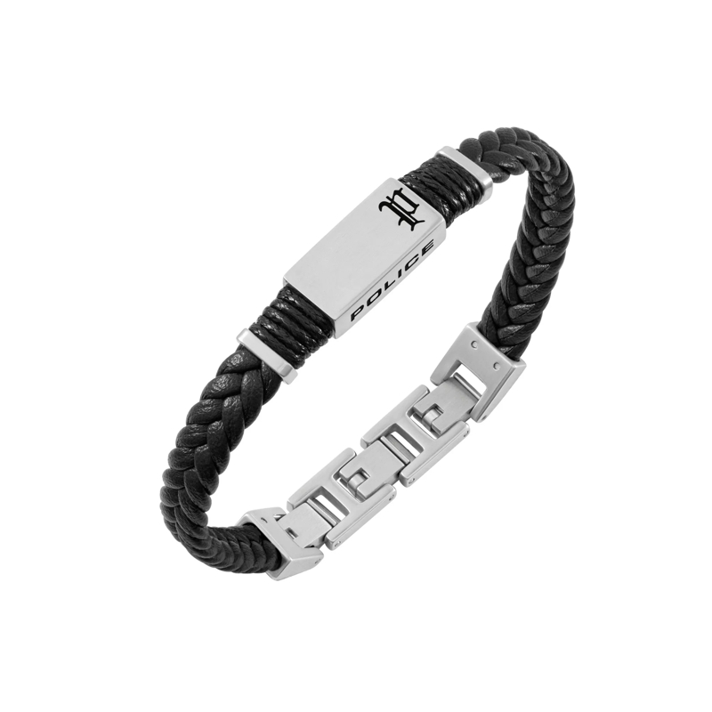 Police Armband Armband Ridgecord- Herrenarmband- Farbe: braun schwarz