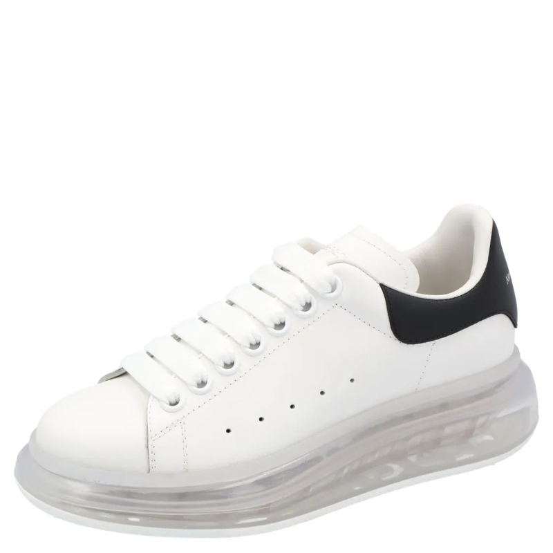 Alexander McQueen Sneaker basse Oversized Clear Sole Black White