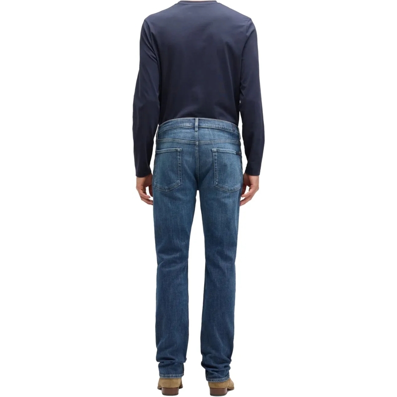 Seven for all Mankind Jeans mit geradem Bein 7 For All Mankind The Straight Jeans Blauw 7te70f9 blau(Image 3)