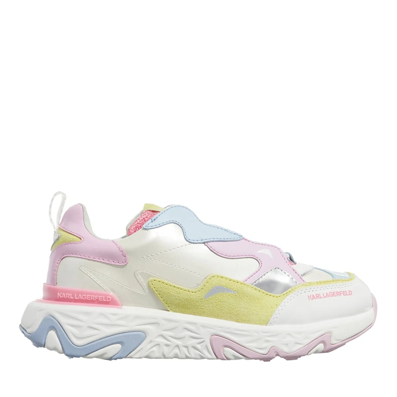 Karl Lagerfeld Low-Top-Sneaker Blaze Strike Lace Lthr Floratonal Mix Lthr & Txt