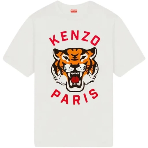 Kenzo T-Shirts t-shirts white weiß