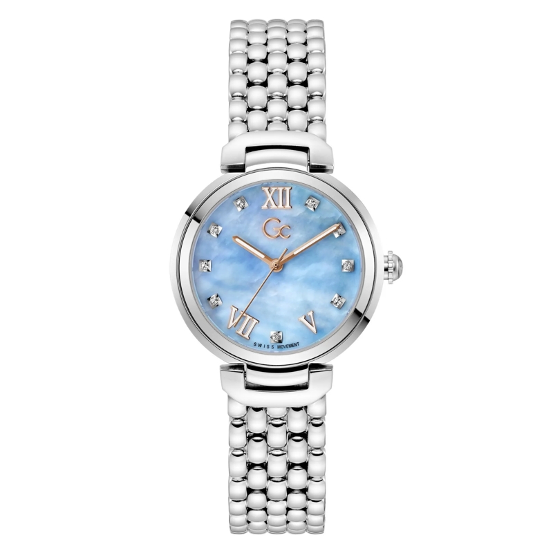 GC Quarzuhr Quarz-Analoguhr Gc Allure silber