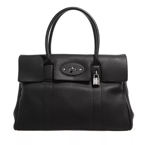 Mulberry Bayswater Heavy Grain Leather Black Tote