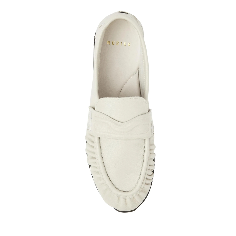 Nubikk Loafer Riley Mio Off White Leather(Image 8)