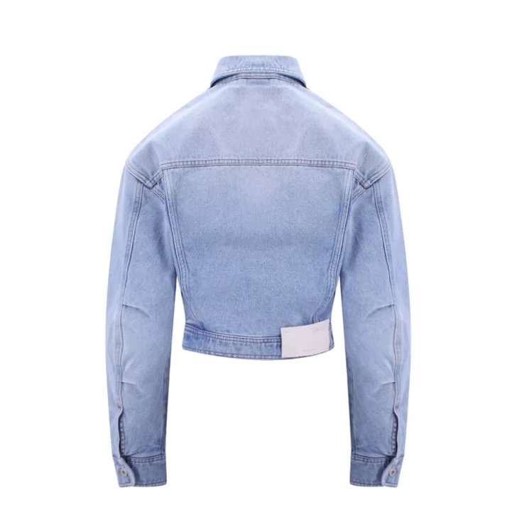 Veste en discount jeans off white