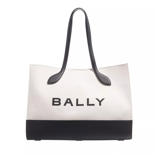 Bally Bar Keep On Ew Natural/Black Ovibr Shopping Bag