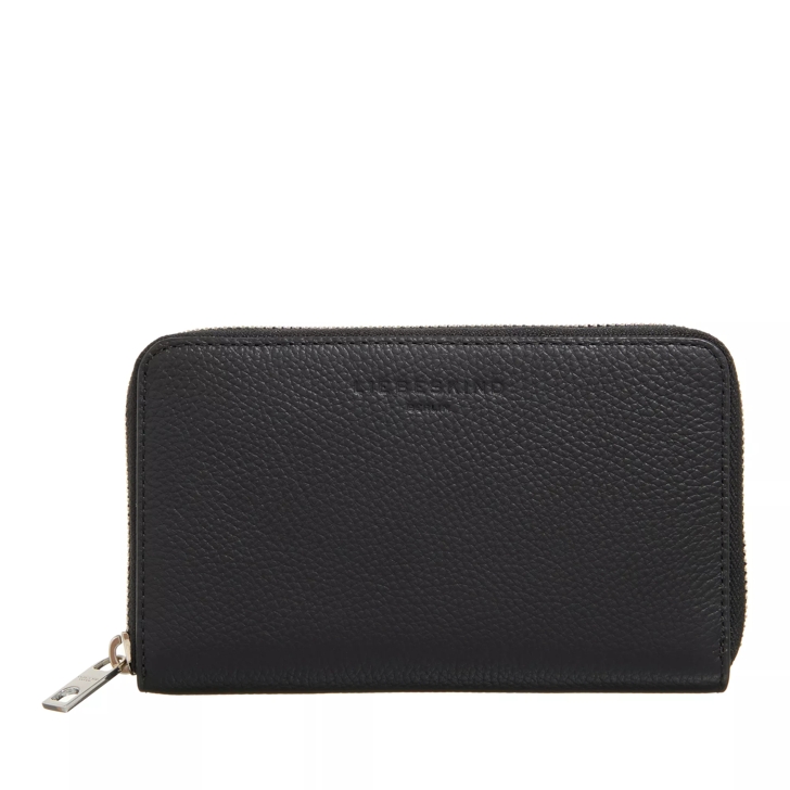 Small pebbled leather wallet hotsell