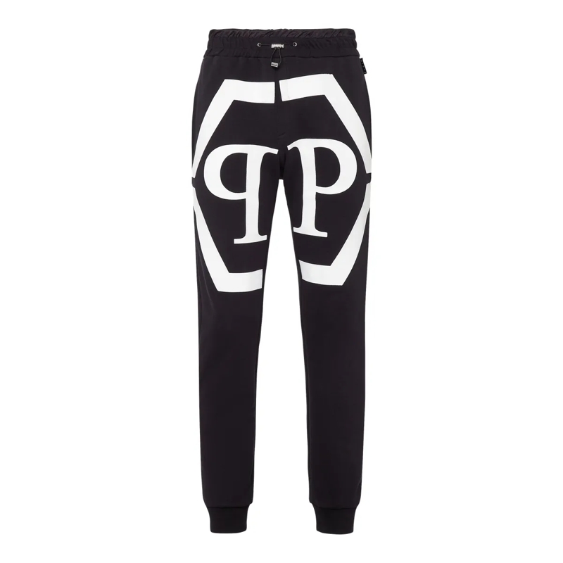 Philipp Plein Jogginghose Jogginghose Hexagon schwarz