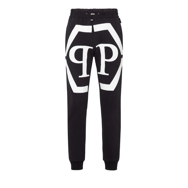 Philipp Plein Jogginghose Jogginghose Hexagon schwarz