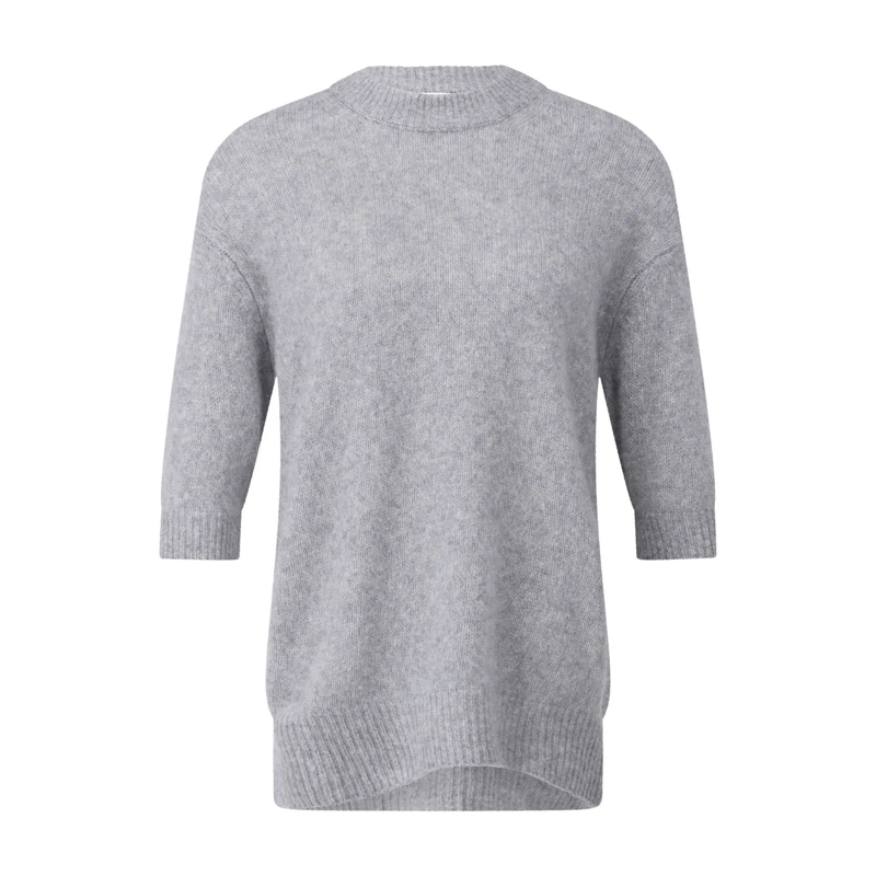 Lisa Yang  Pullover Siv mit Kaschmir Grau