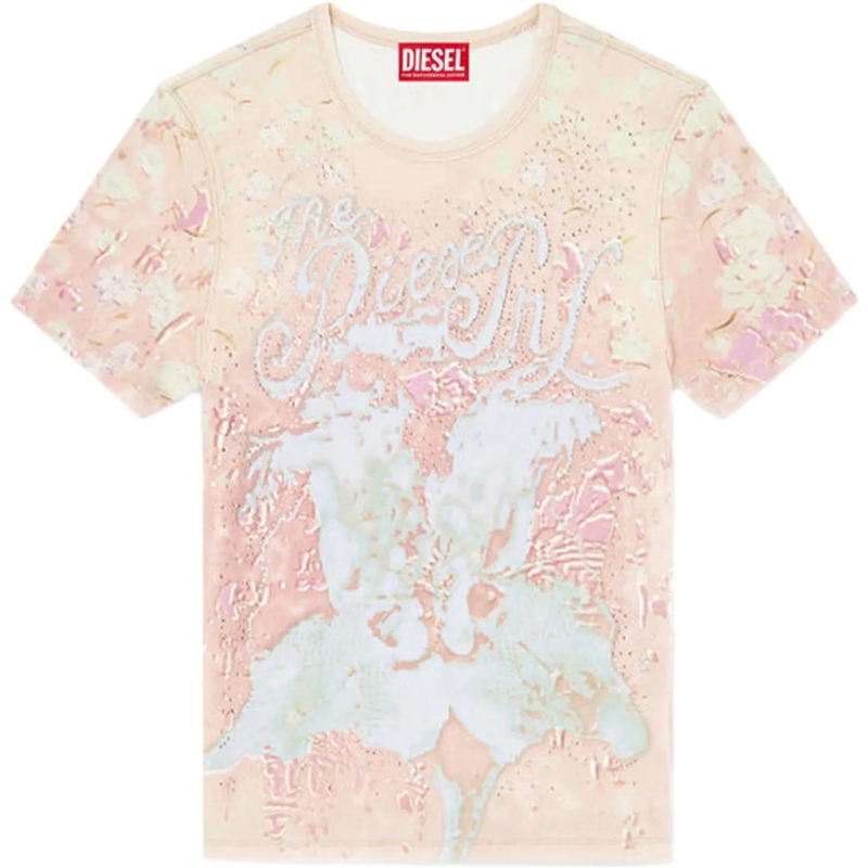 Diesel T-shirt T-shirts Divers mehrfarbig