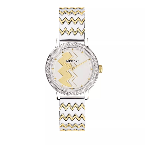 Missoni Optic Zigzag Watch Stainless Steel Quartz Horloge