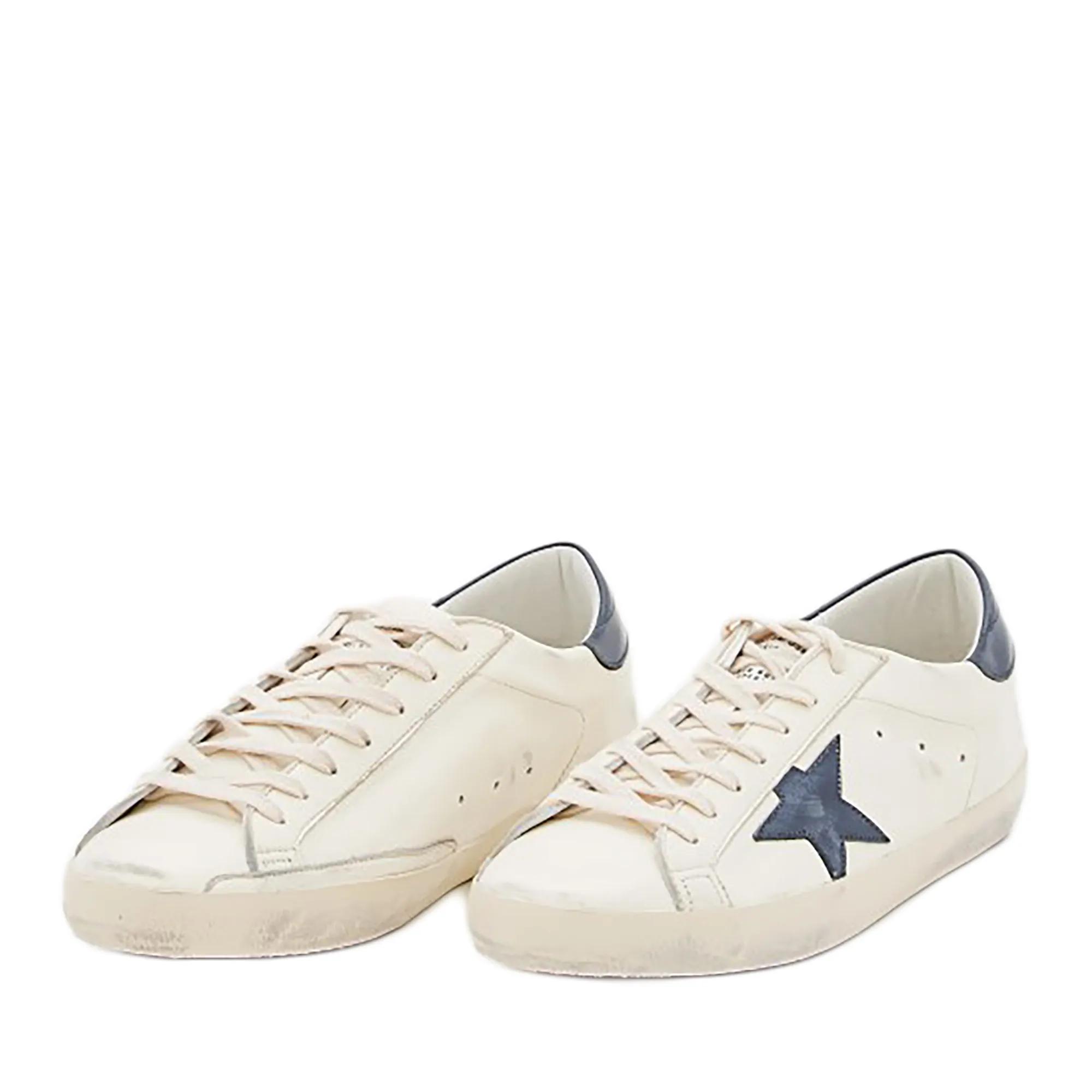 Thumbnail - Golden Goose Low-Top Sneaker - White Leather Sneakers - Gr. 44 (EU) - in Weiß - für Damen
