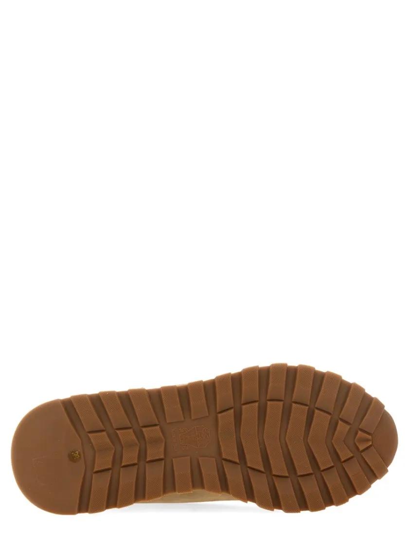 Thumbnail - Brunello Cucinelli Low-Top Sneaker - Suede Sneaker - Gr. 40 (EU) - in Beige - für Damen