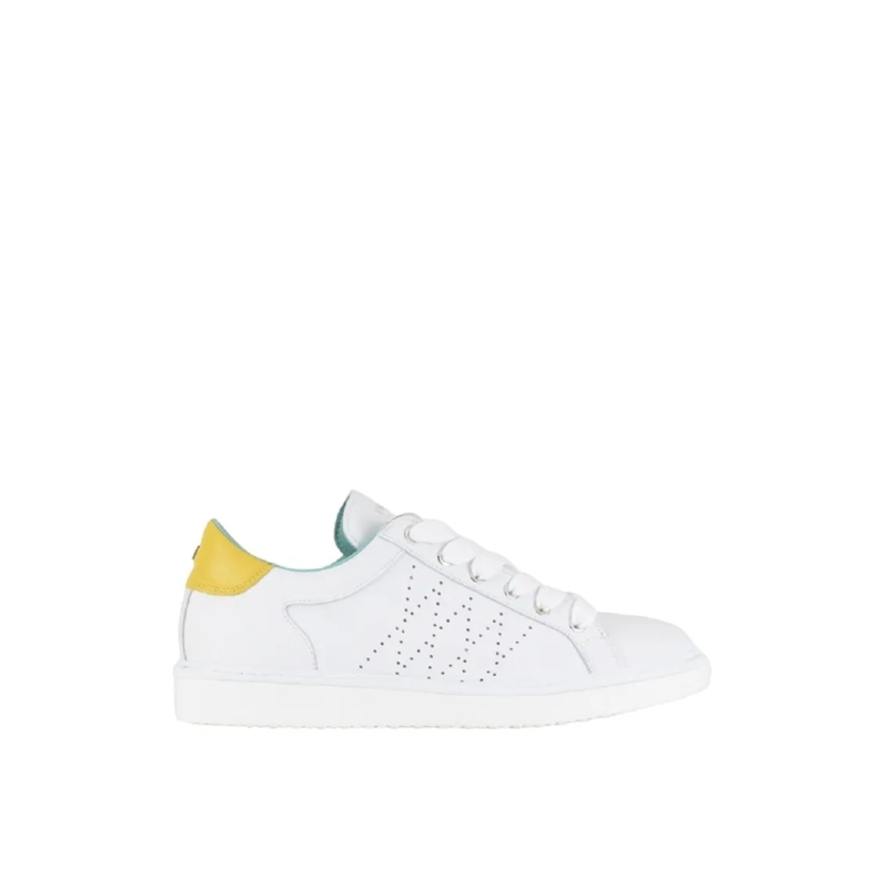 Panchic Sneaker basse White Lace-Up Shoes White